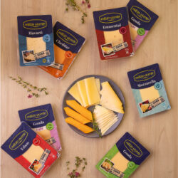 Lonchas de queso de la marca Millán Vicente. Variedades elaboradas siguiendo las recetas originales.