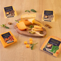 Cuñas de queso de la marca Millán Vicente. Variedades perfectas para compartir y crear tablas de quesos llenas de sabor.